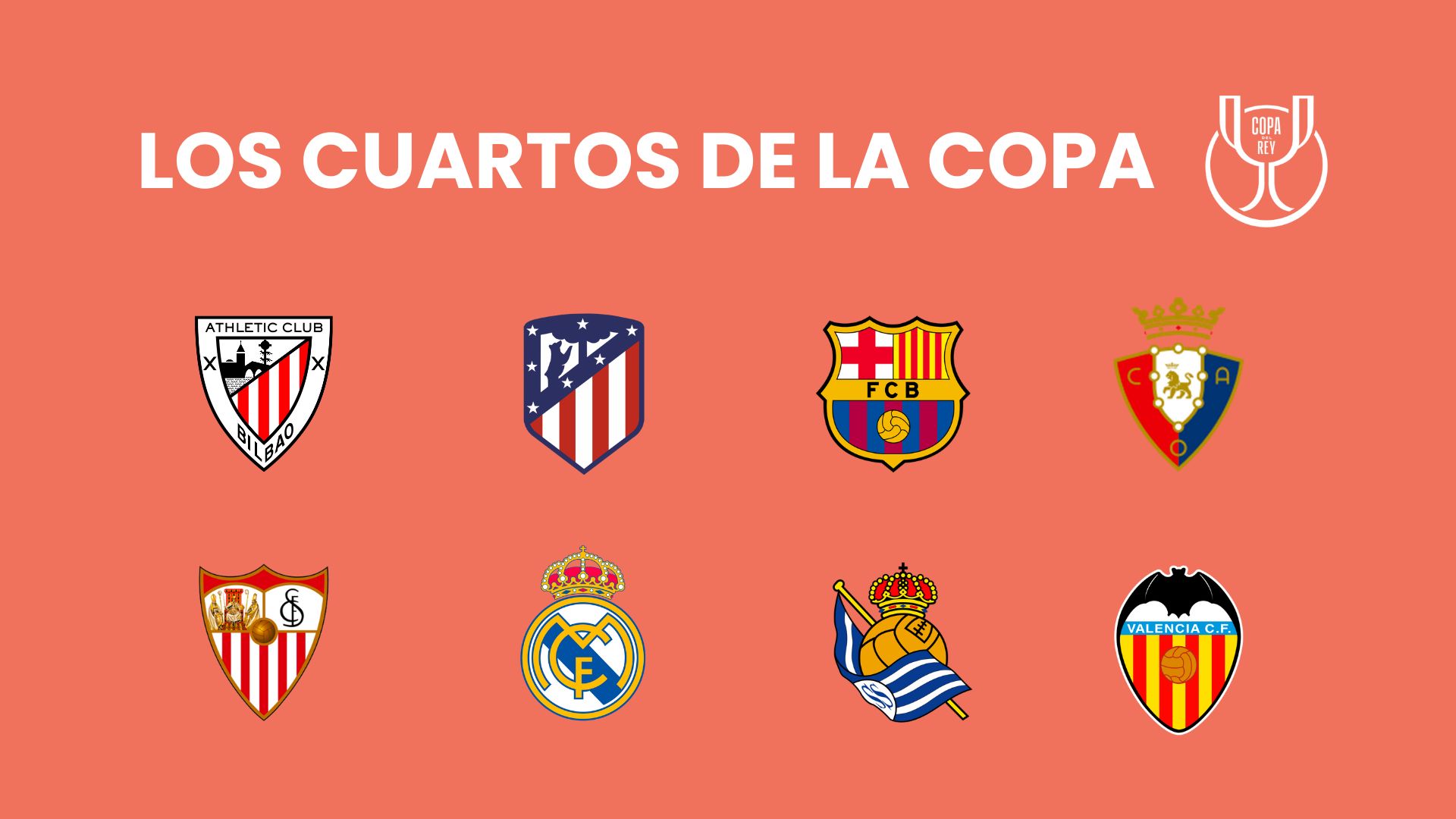 Cuaetos de la Copa del Rey