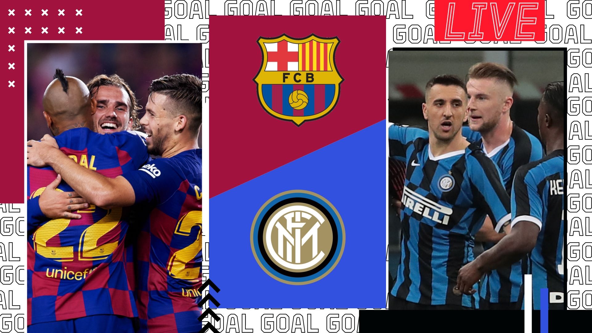 Diretta Barcellona-Inter