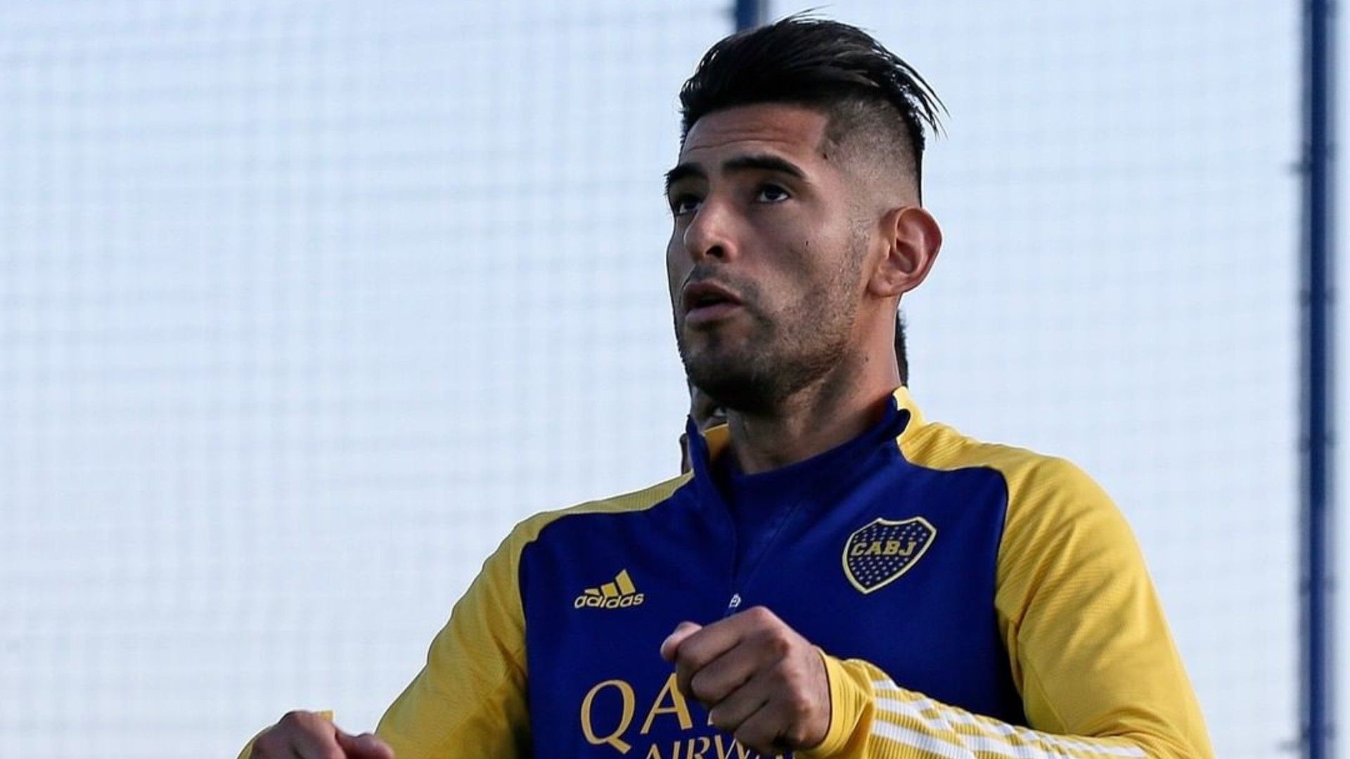 Zambrano Boca Entrenamiento Abril 2021