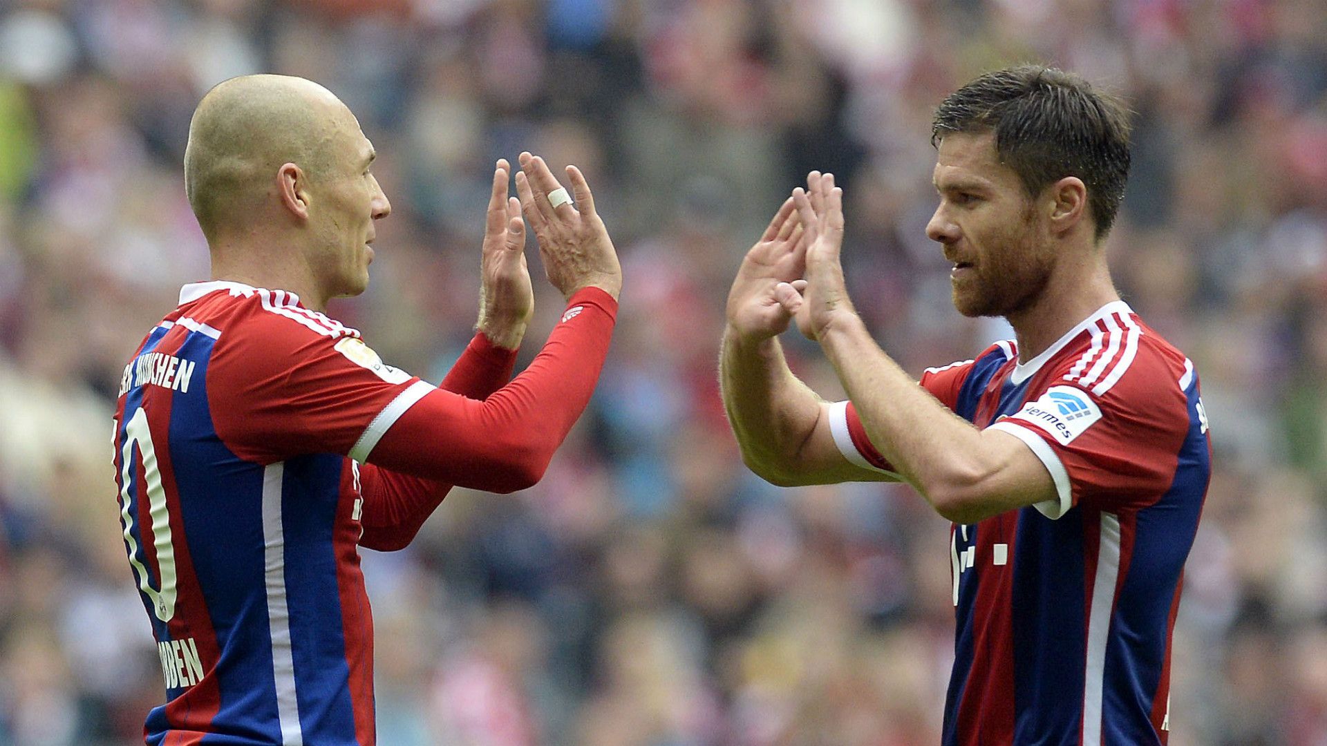 Arjen Robben Xabi Alonso Bayern Munich Bundesliga