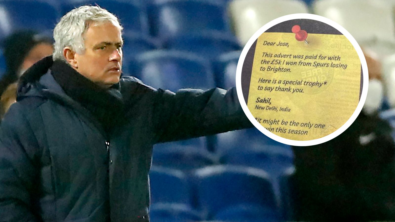 Anuncio contra Mourinho