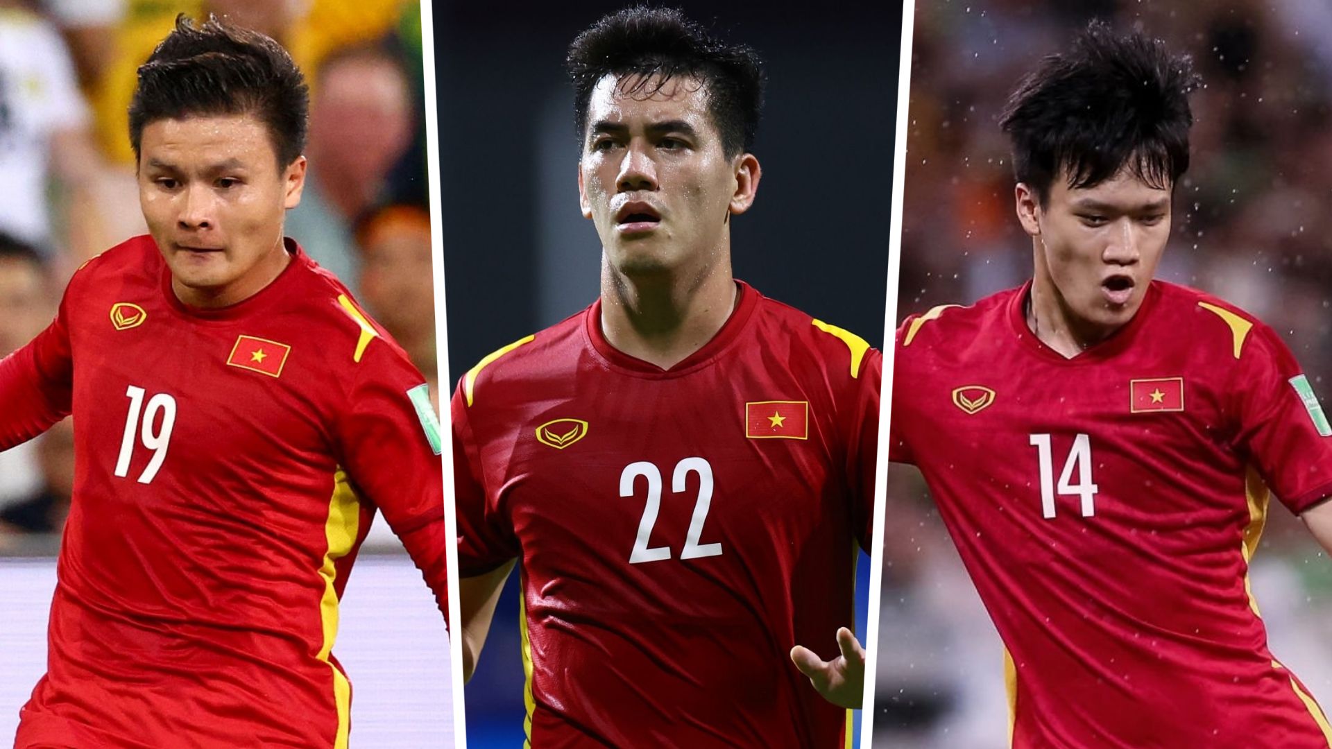 Nguyen Quang Hai Nguyen Tien Linh Nguyen Hoang Duc Vietnam 2022 GFX