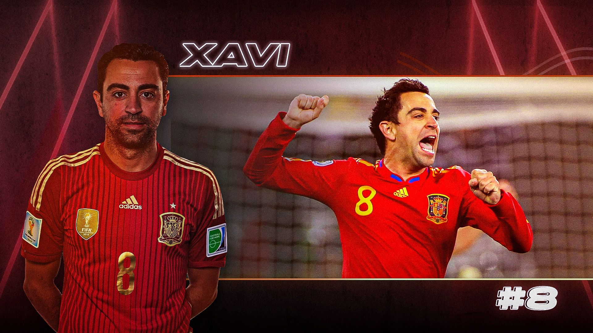 GOAL50 2022 Xavi GFX Ranking
