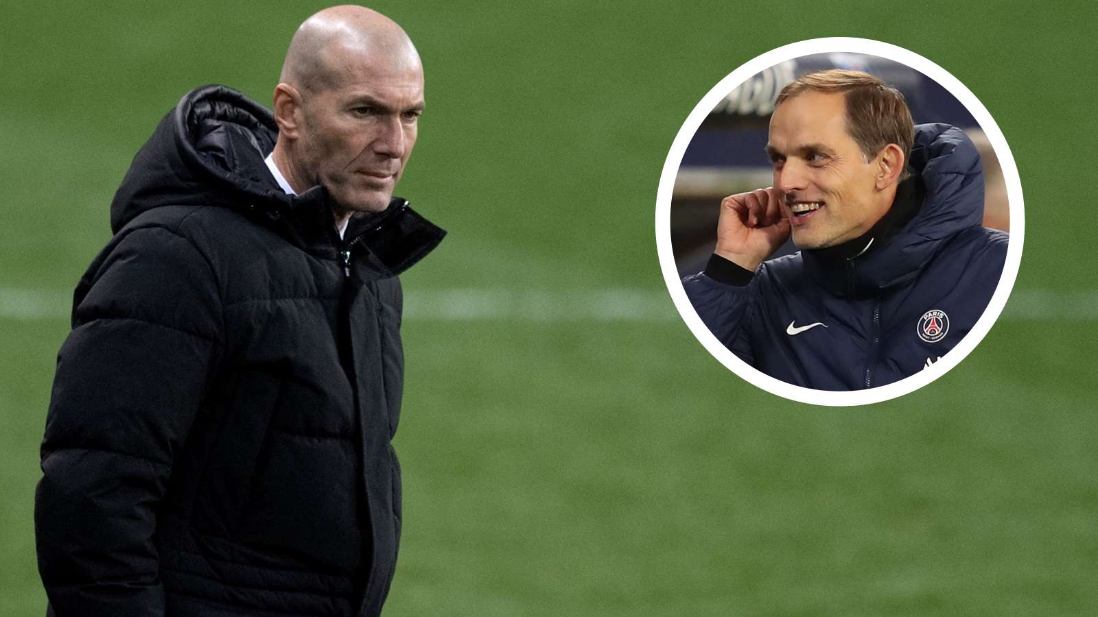 GFX Zinedine Zidane Thomas Tuchel