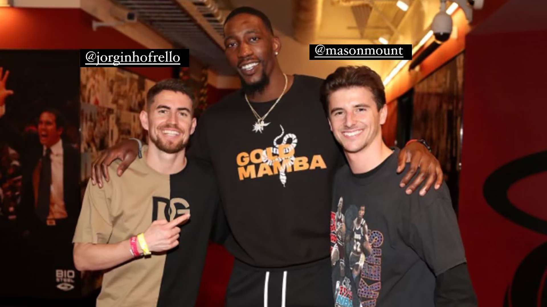 Jorginho Mason Mount Chelsea NBA