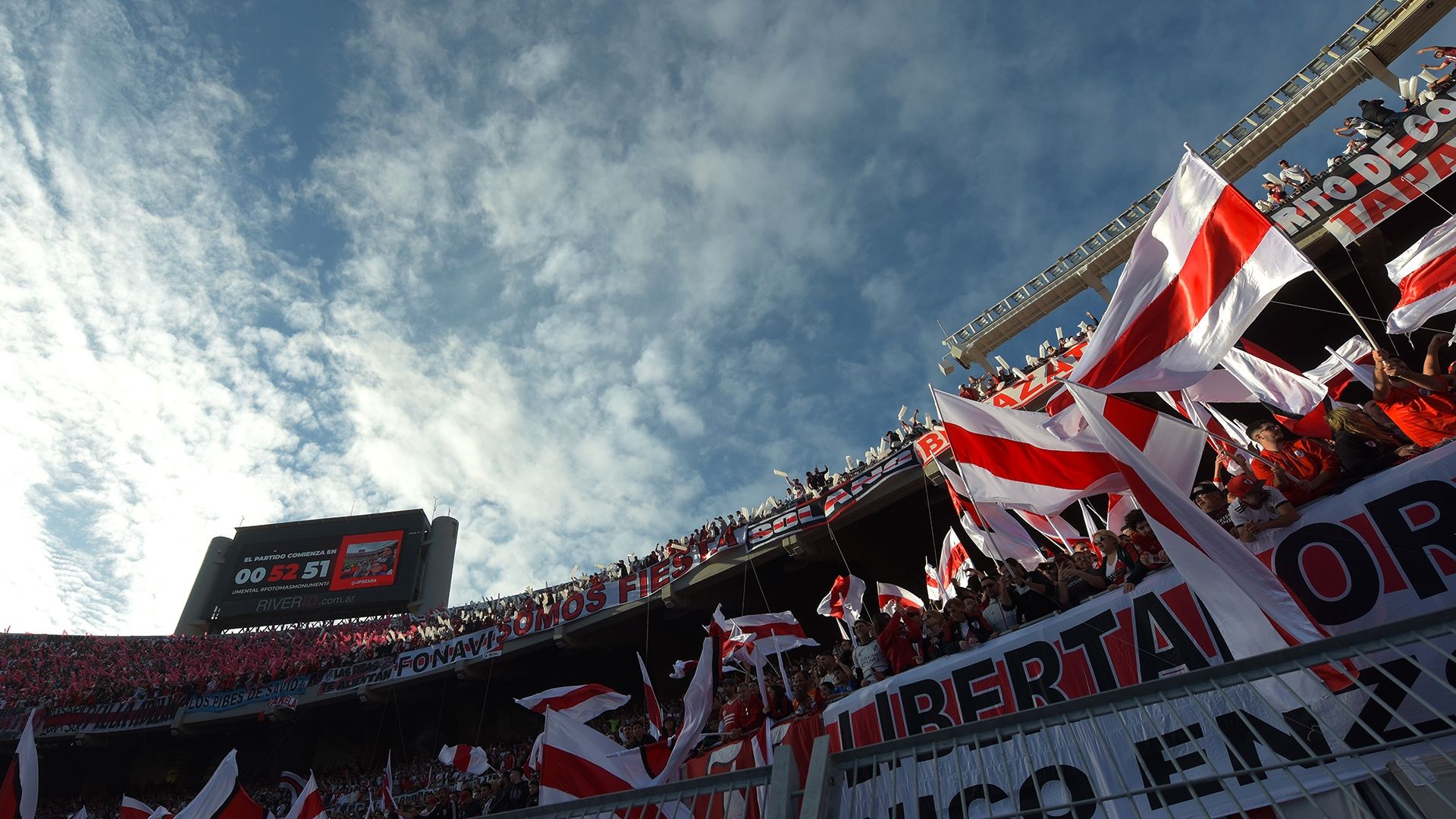 Hinchada River Monumental Superclasico Torneo Liga Profesional 2023