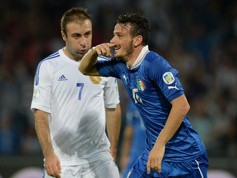 Alessandro Florenzi Italy Armenia 2014 World Cup Qualifier 10152013