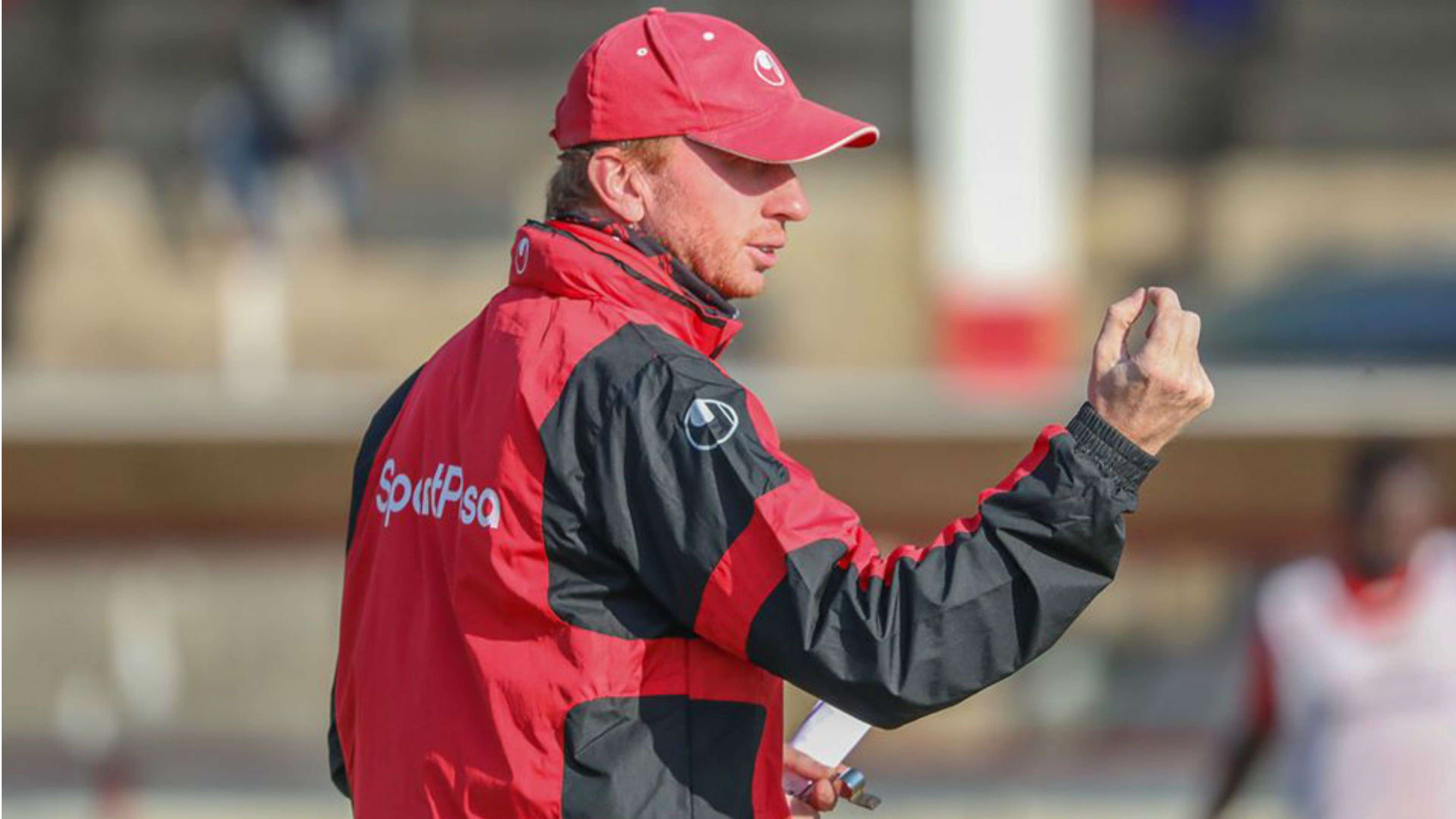 Simba SC coach Sven Vandenbroeck.