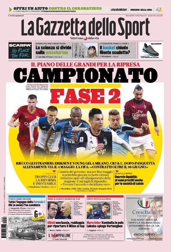 La gazzetta 8 April