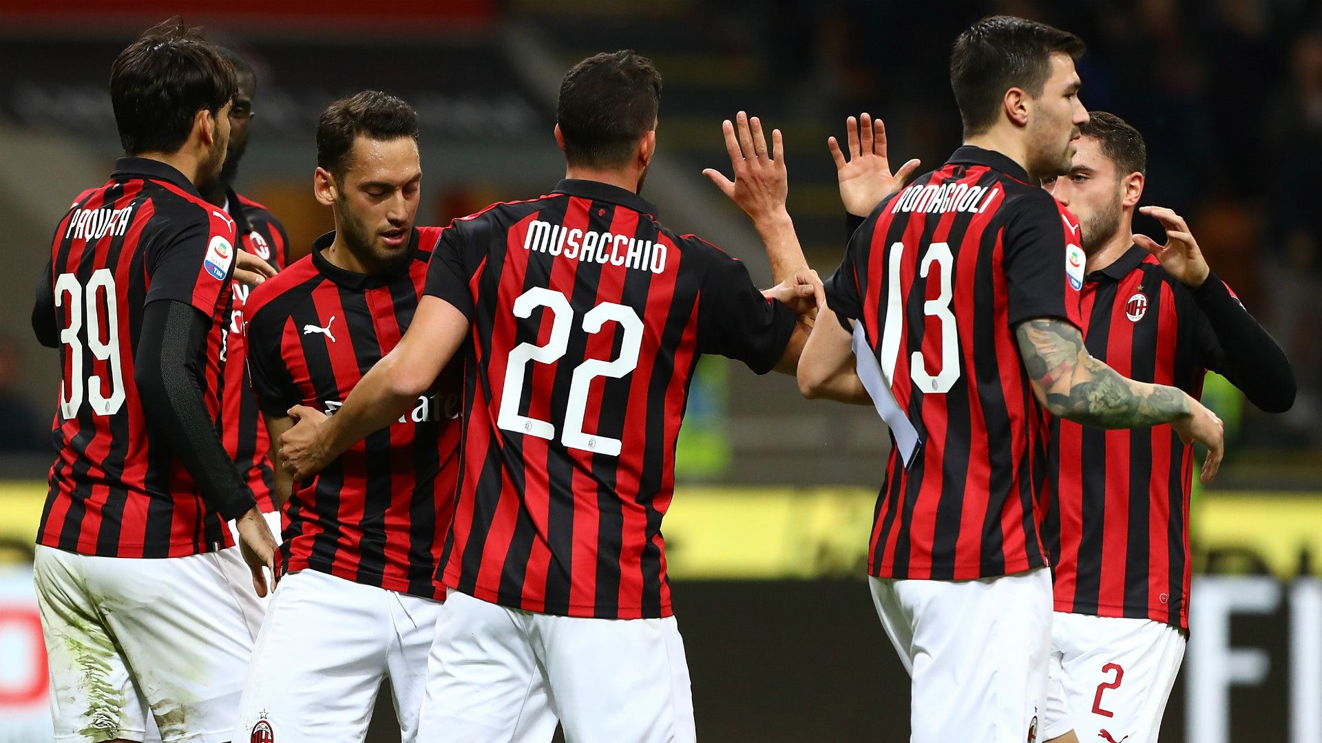 Milan celeb Sassuolo