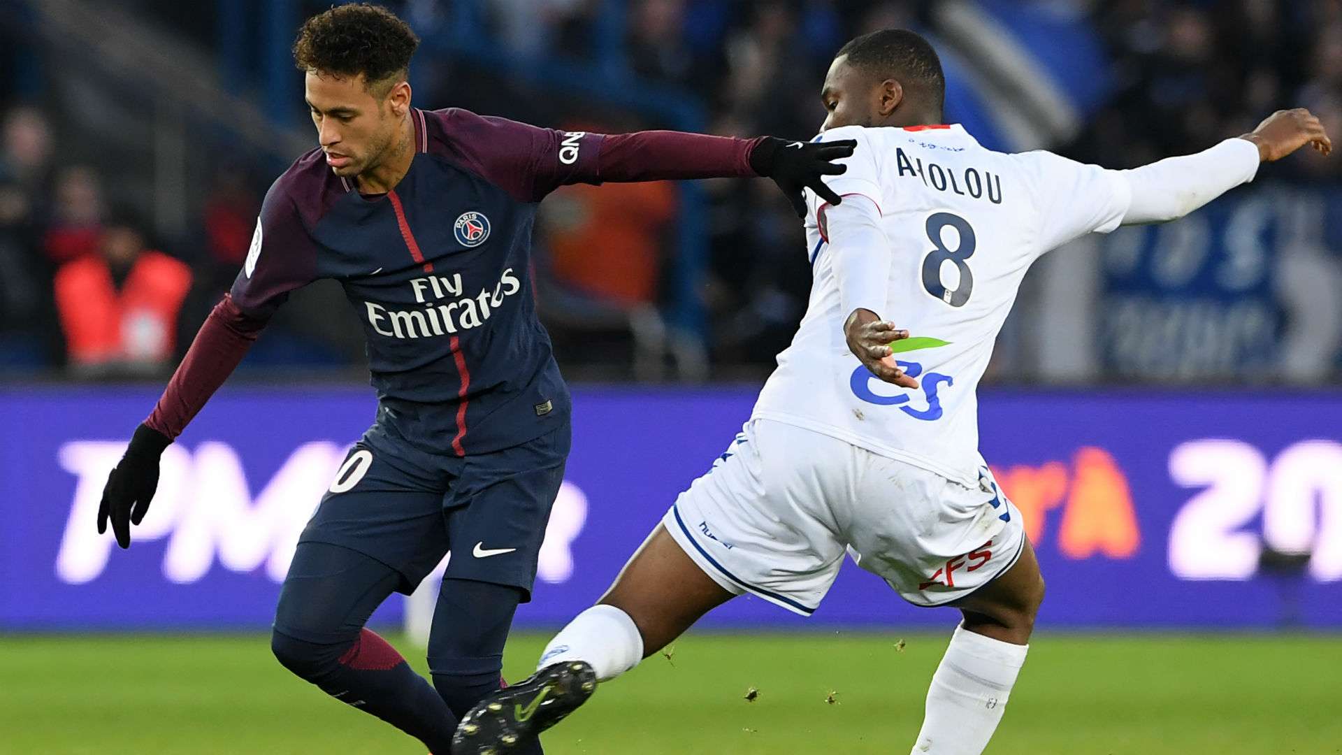 Neymar PSG Strasbourg Ligue 1 17022018