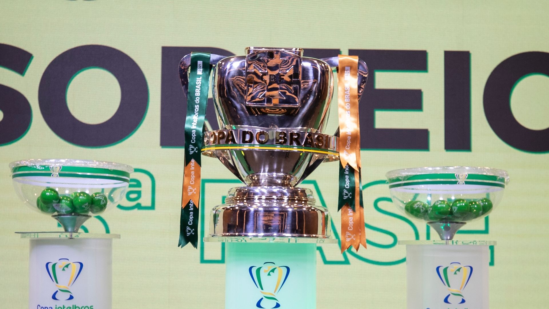 Copa do Brasil sorteio troféu 2021