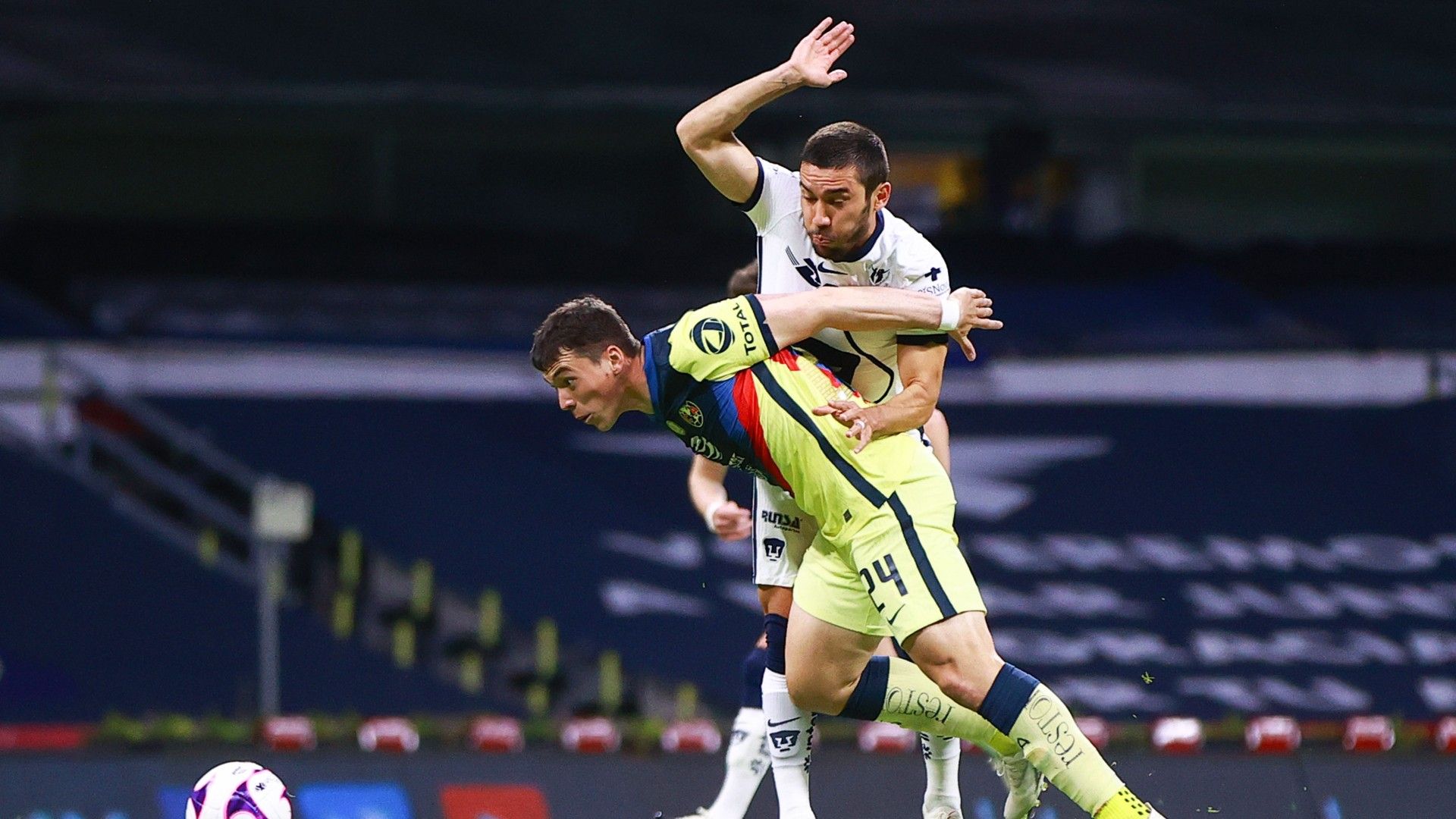 Federico Viñas Juan Pablo Vigón América vs Pumas Guardianes 2020