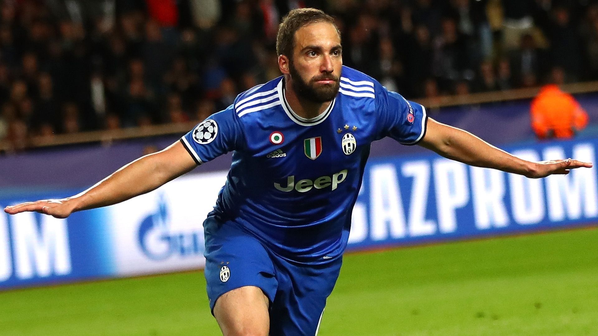 Gonzalo Higuain Monaco Juventus Champions League