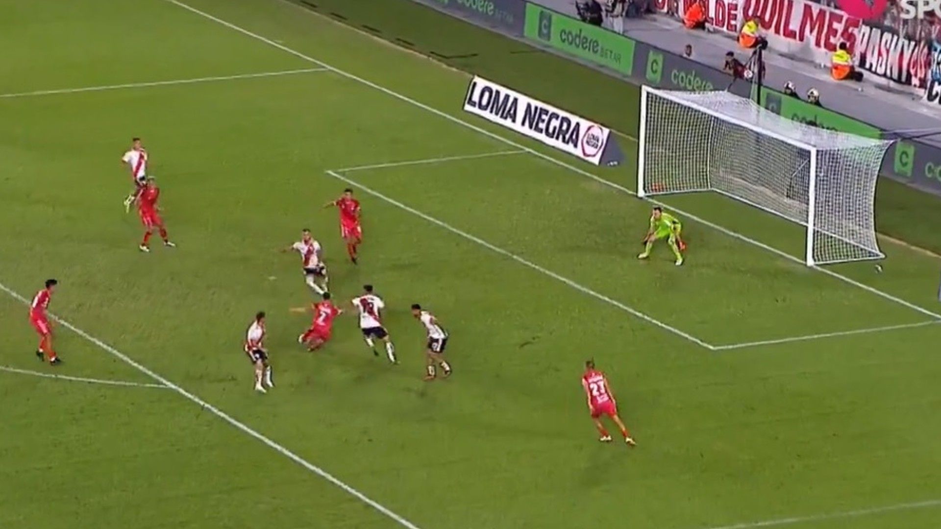 Captura Gol Santiago Montiel River Argentinos Copa Liga Profesional 28012024