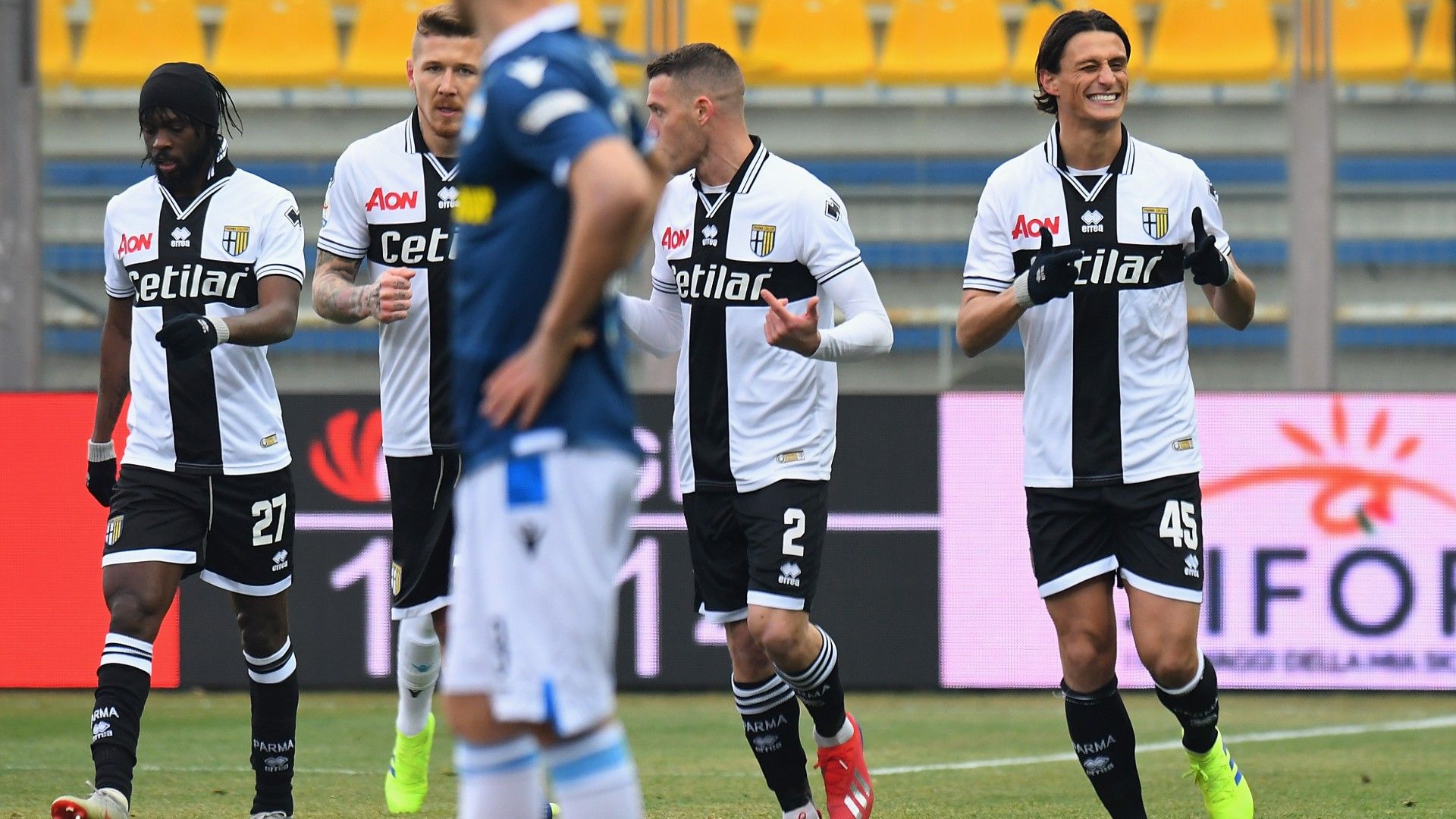 Inglese Parma Spal celebration