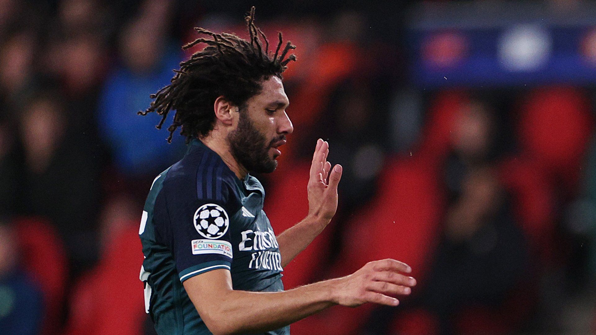 Mohamed Elneny Arsenal 2023-24