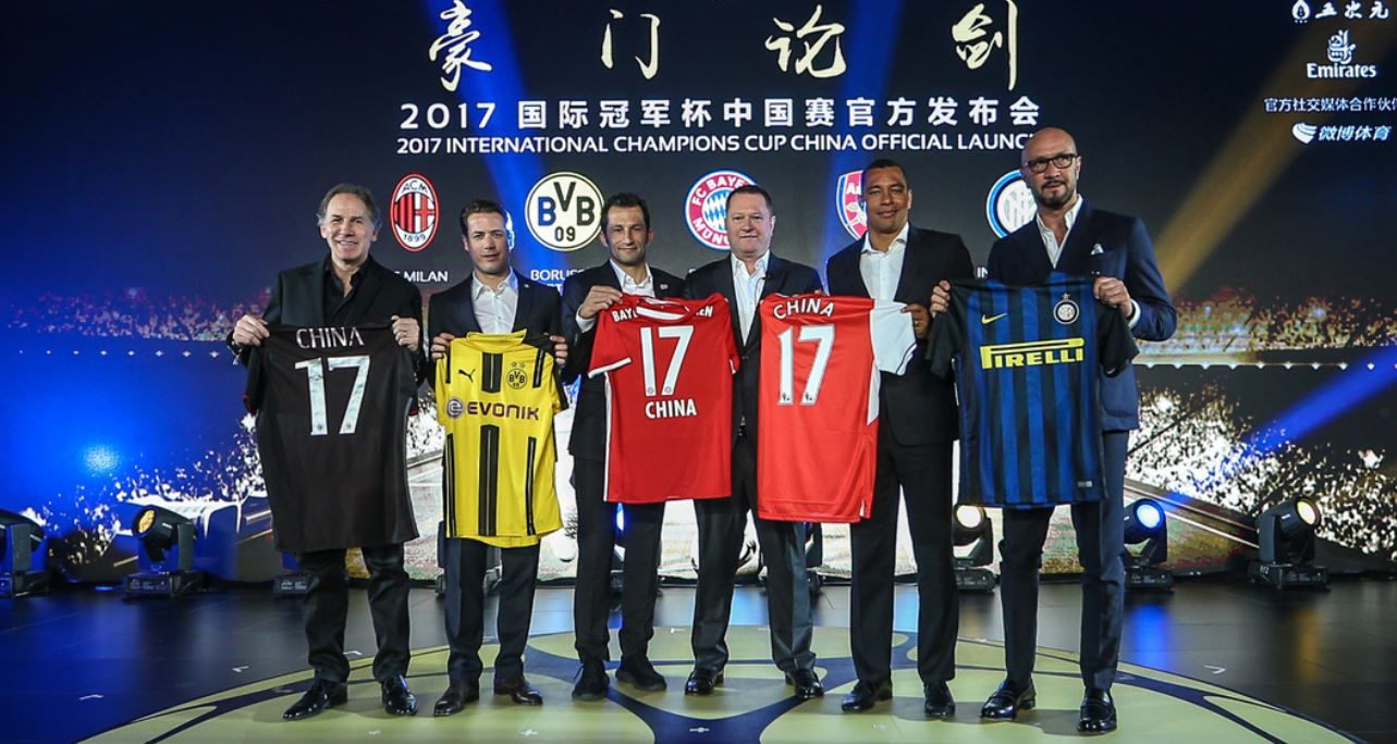 2017 International Champions Cup tour China