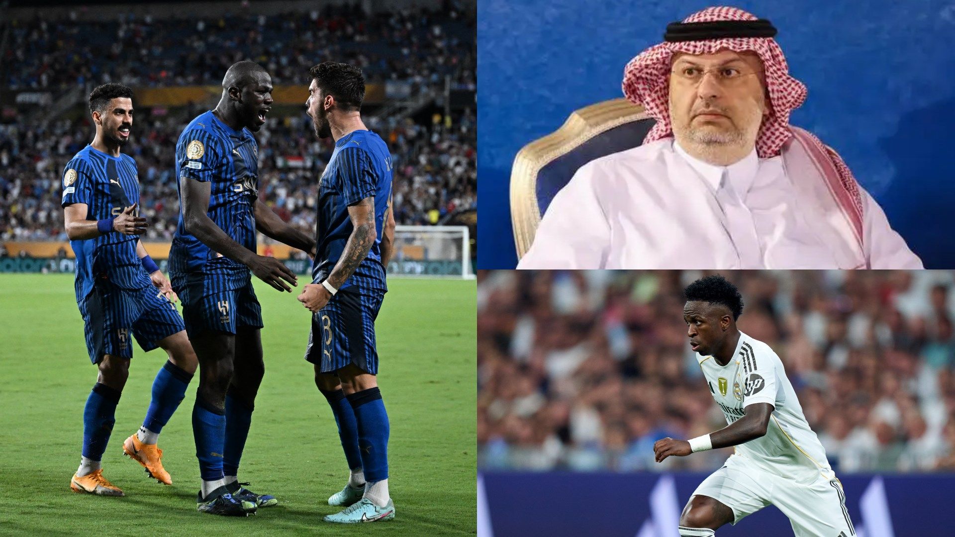 Al Hilal Vinicius Junior Abdullah bin Musa'ad