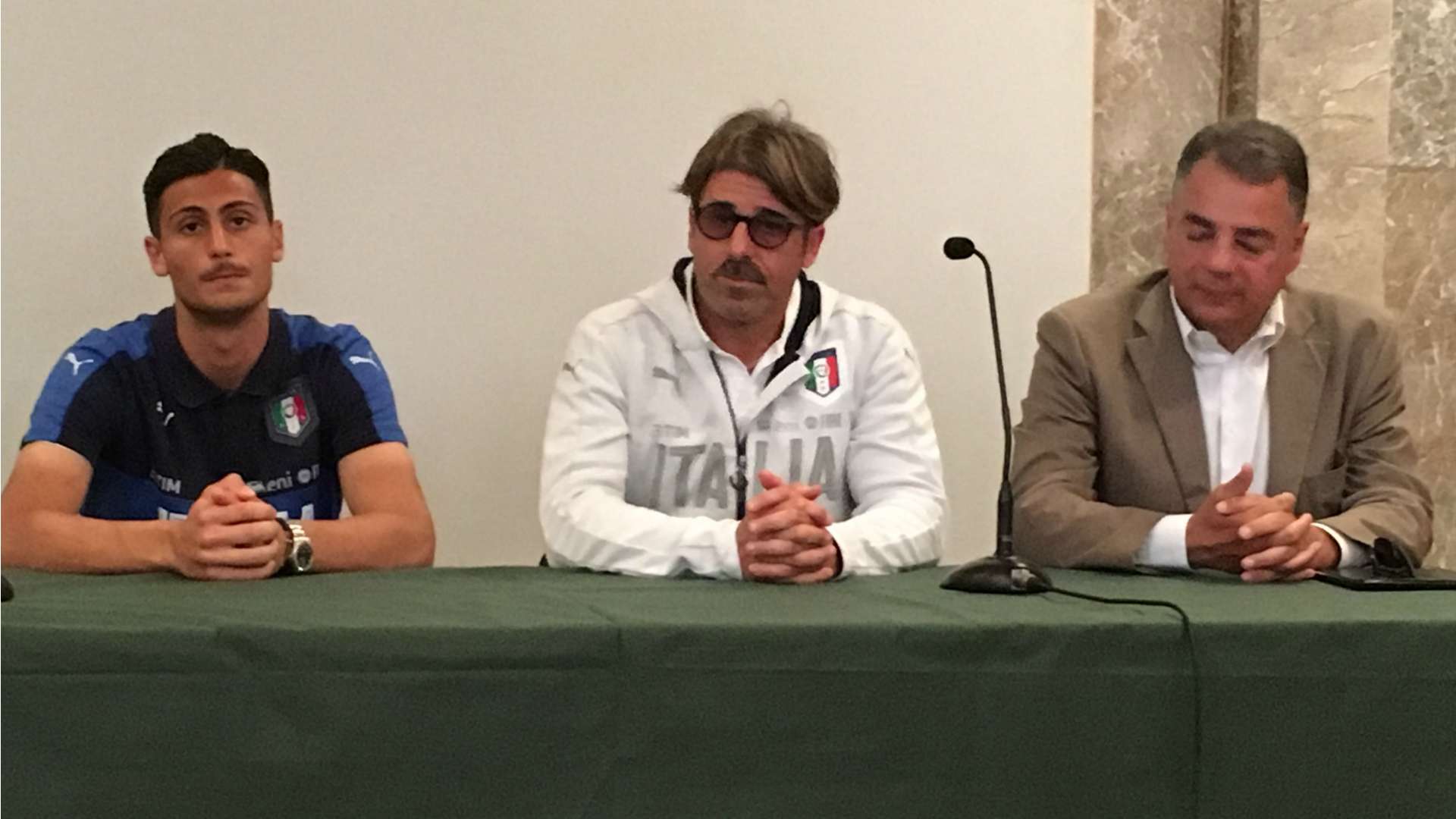 Mandragora Evani conferenza Italia U20 15052017