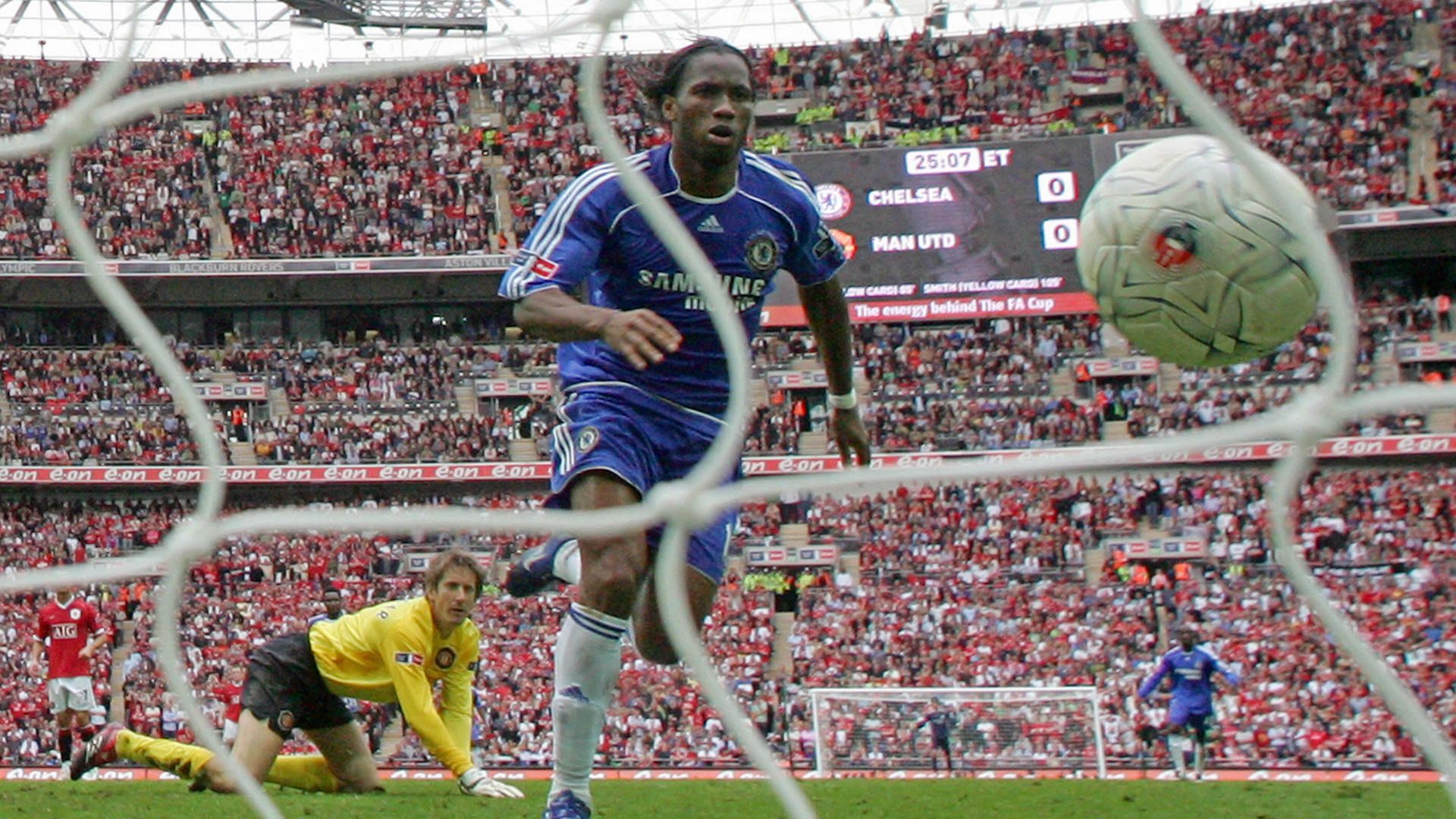 Chelsea vs Manchester United 2007 Didier Drogba