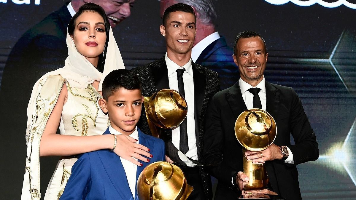 Georgina Rodriguez Cristiano Ronaldo Jorge Mendes