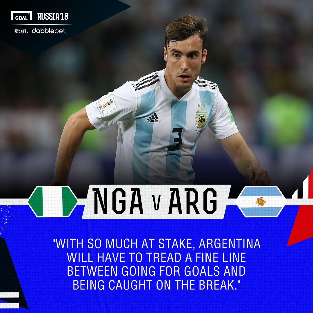 Nigeria Argentina graphic