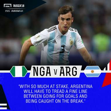 Nigeria Argentina graphic