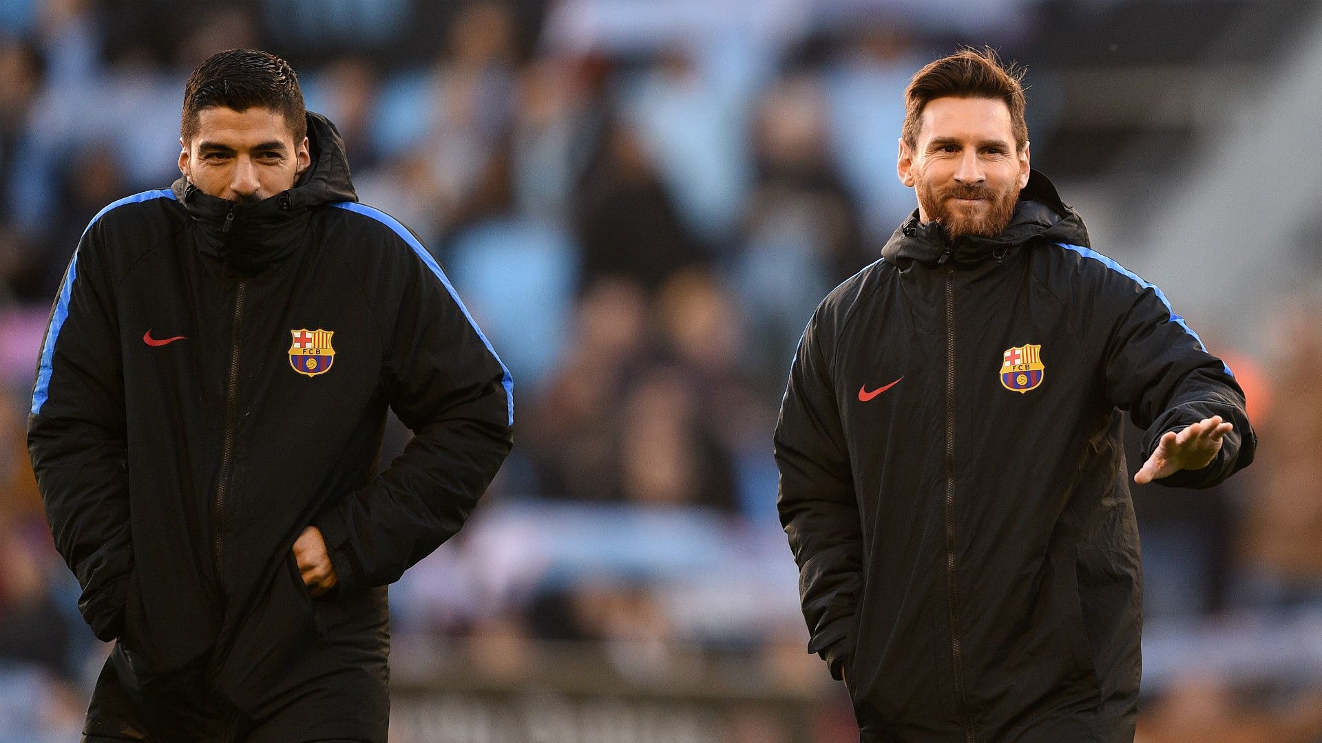 Luis Suarez Lionel Messi Barcelona