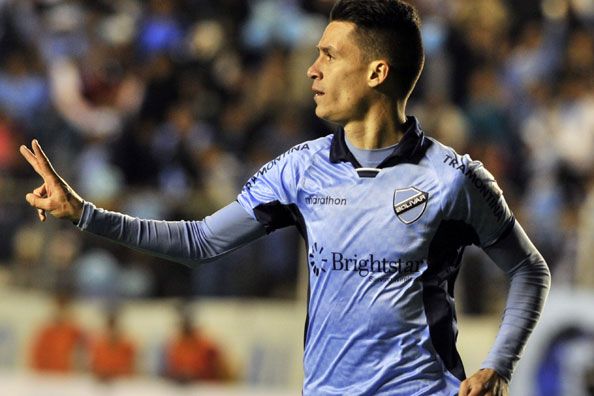 Bolivar player Juanmi Callejon