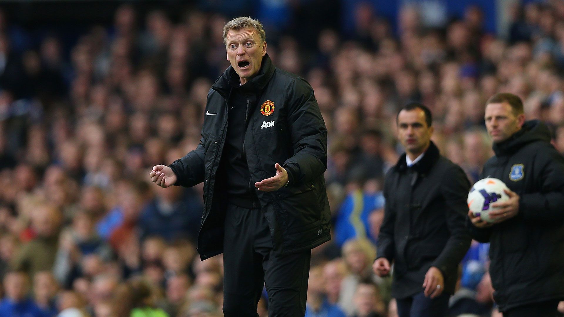 David Moyes Manchester United Everton