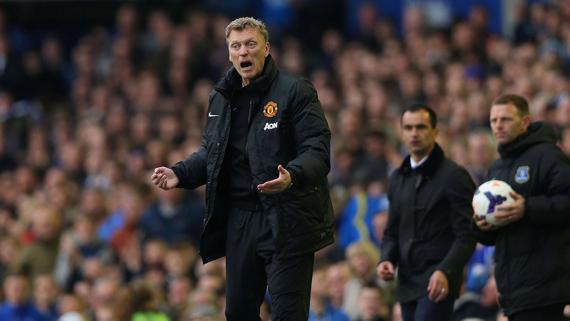 David Moyes Manchester United Everton