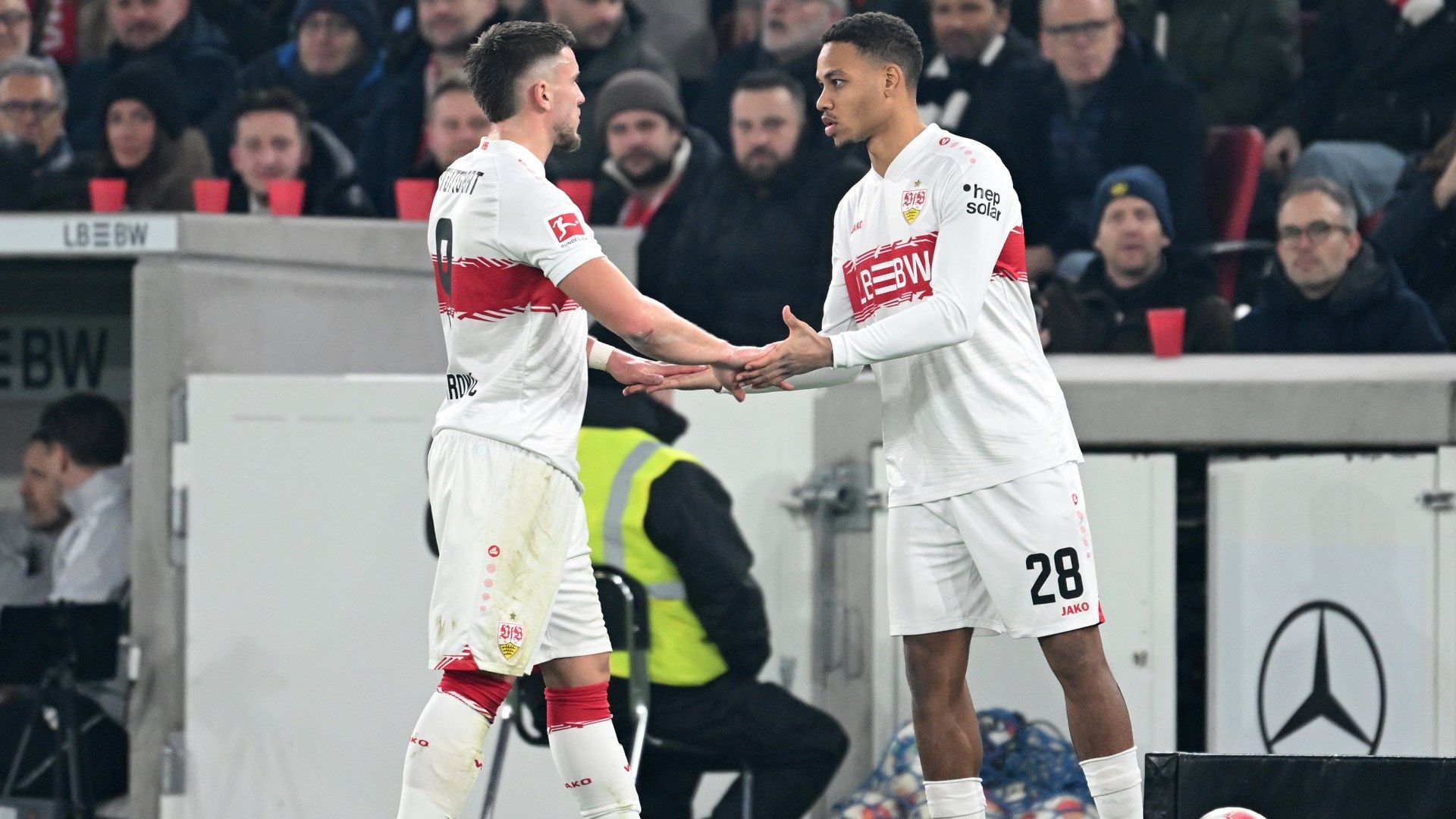 Ermedin Demirovic Nikolas Nartey VfB Stuttgart 2025