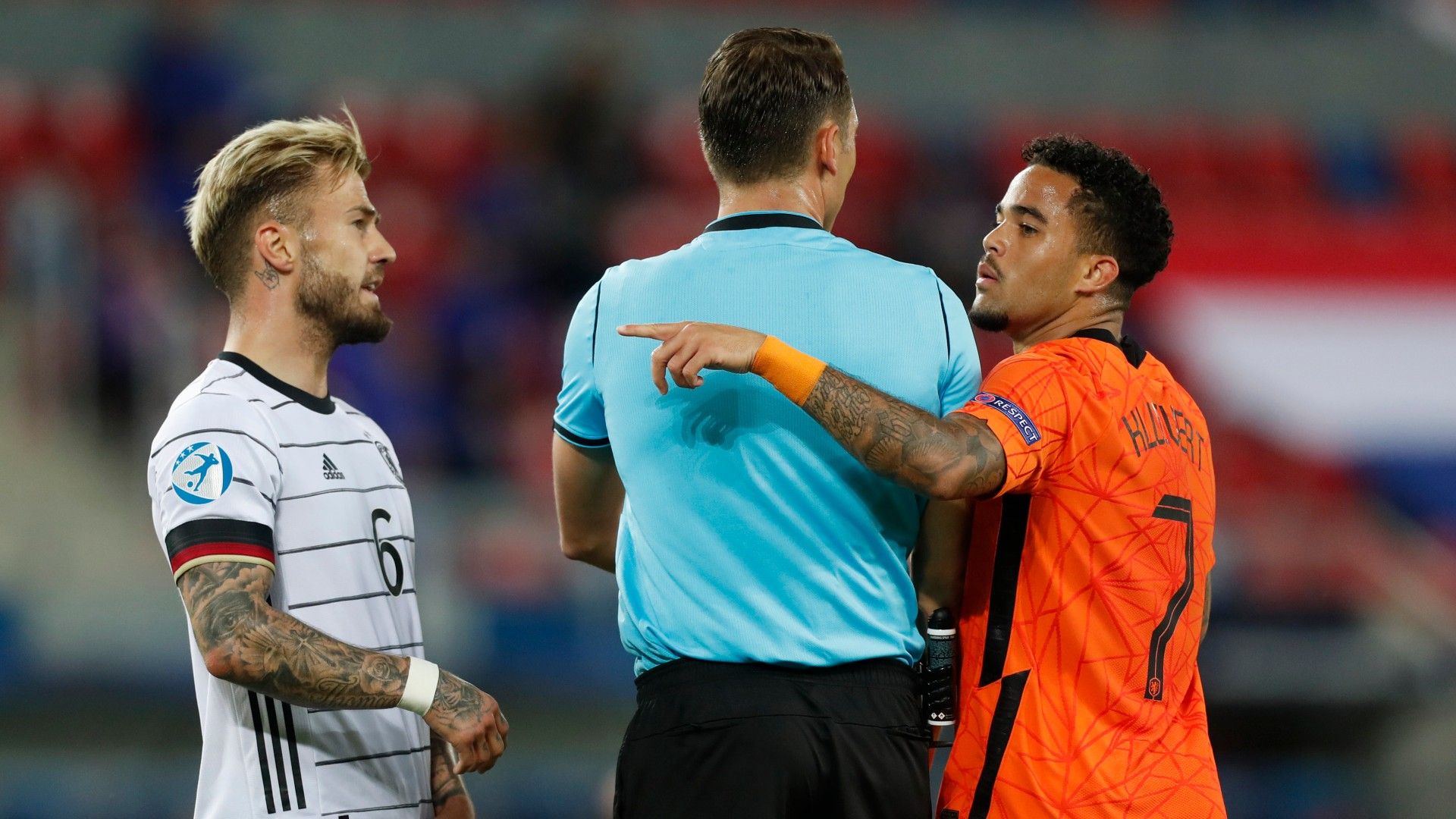 Niklas Dorsch Justin Kluivert Germany Netherlands