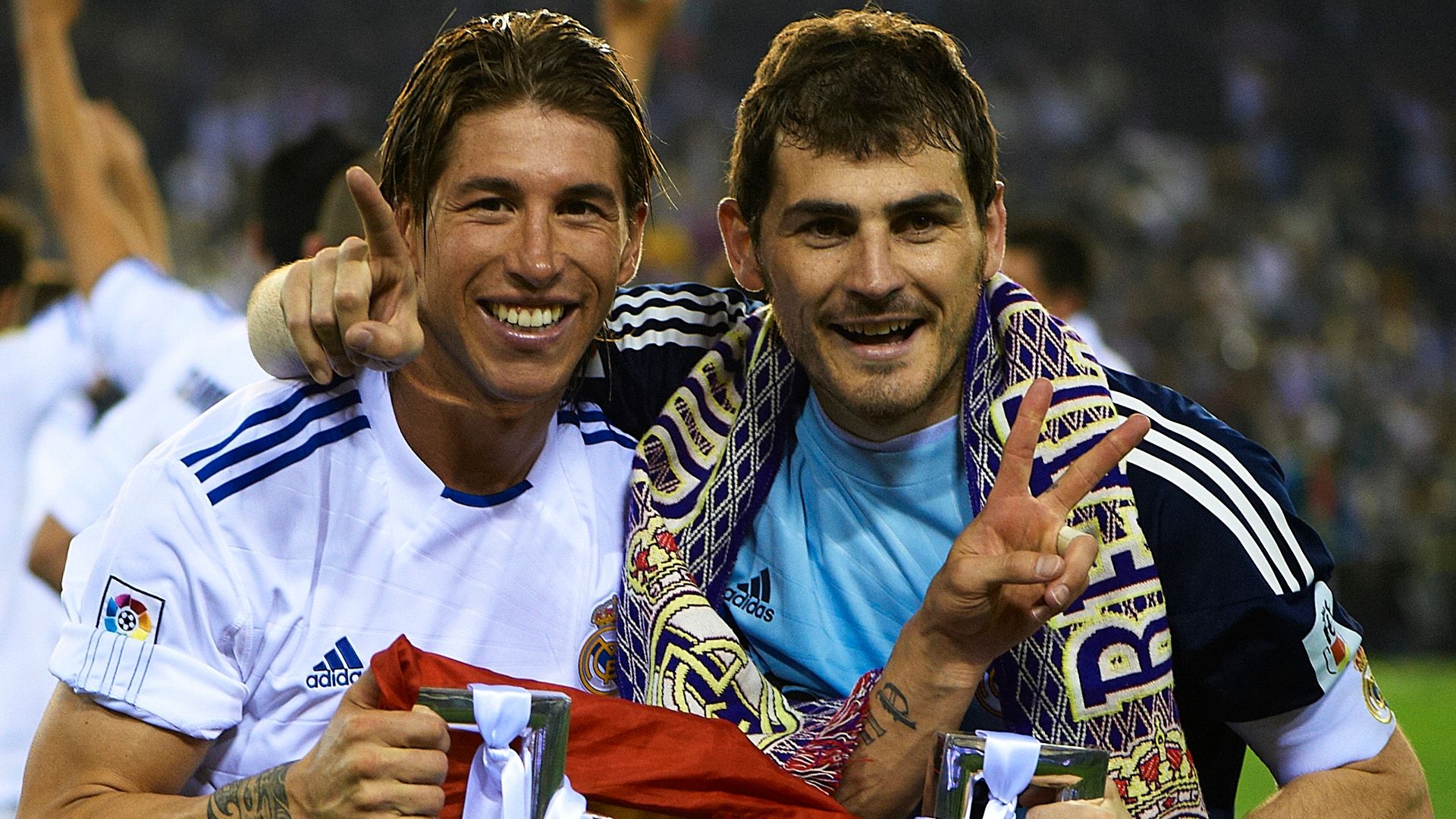 sergio ramos iker casillas real madrid