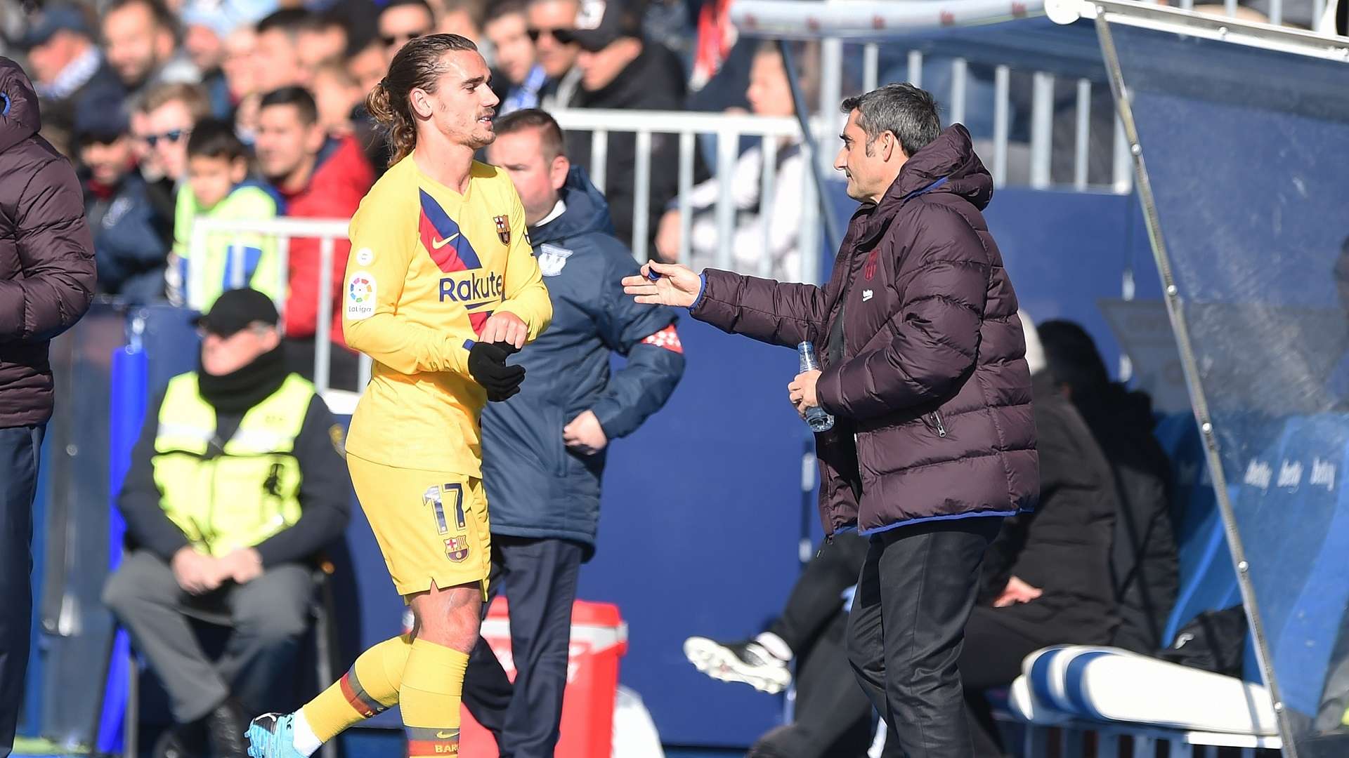 Ernesto Valverde Antoine Griezmann Barcelona leganes 23112019