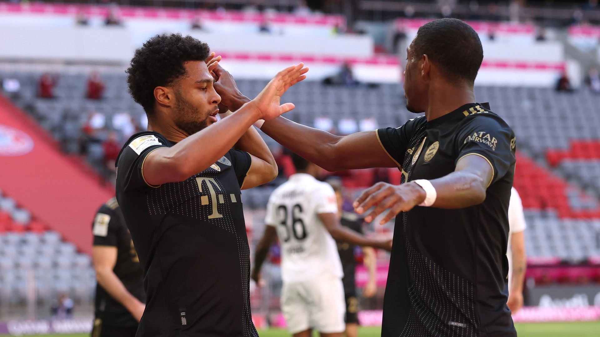 Serge Gnabry David Alaba Bayern