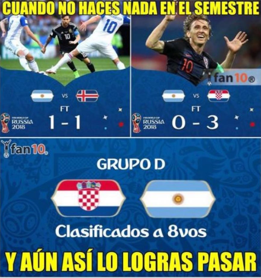 Memes Argentina Nigeria 260618