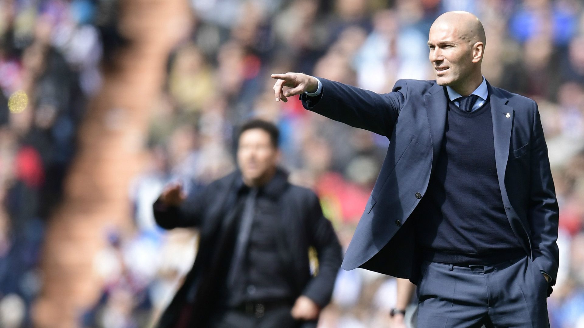 Zinedine Zidane Real Madrid Atletico LaLiga