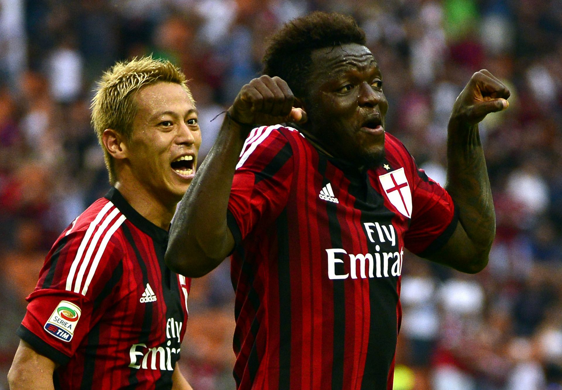 Sulley Muntari Milan Lazio