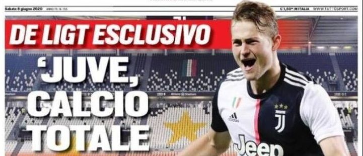 newspapers 6 June embed only Tuttosport