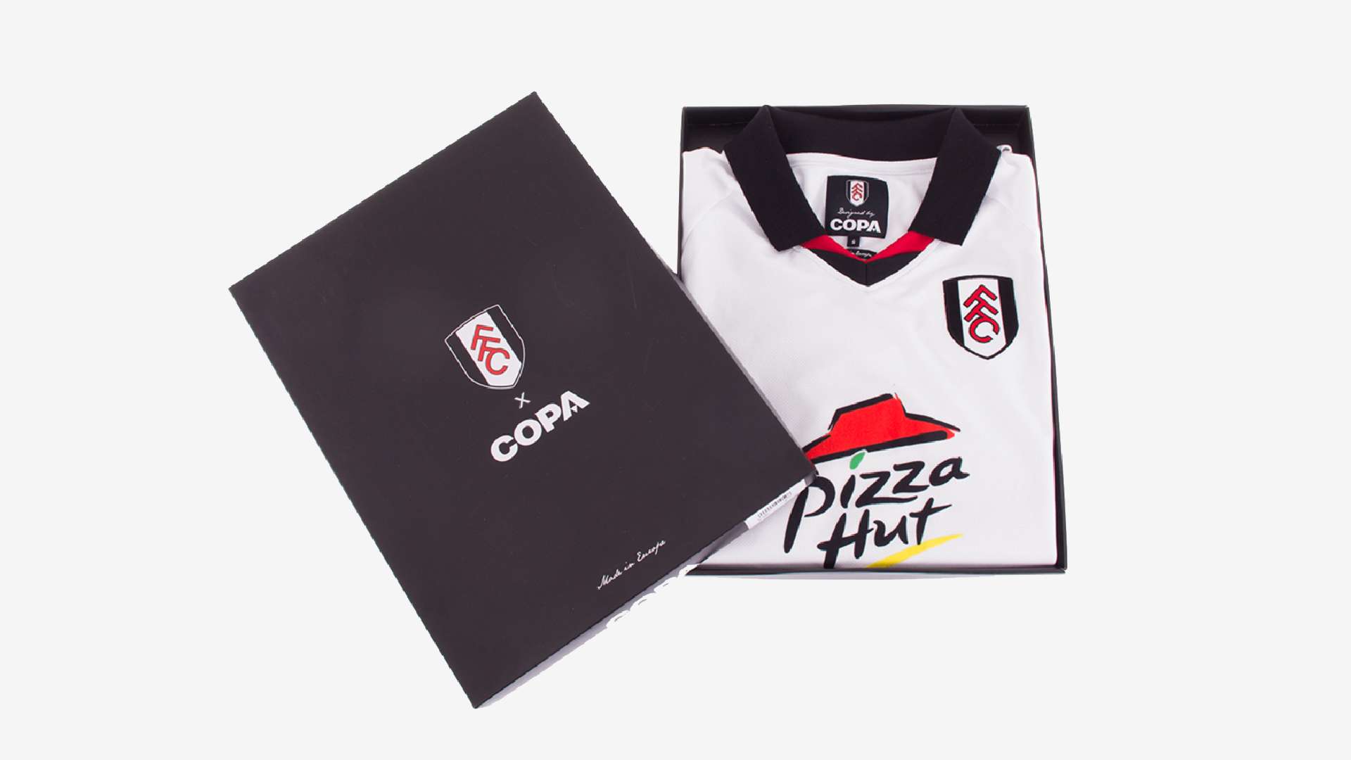 Fulham FC 2001/02 retro replica home shirt