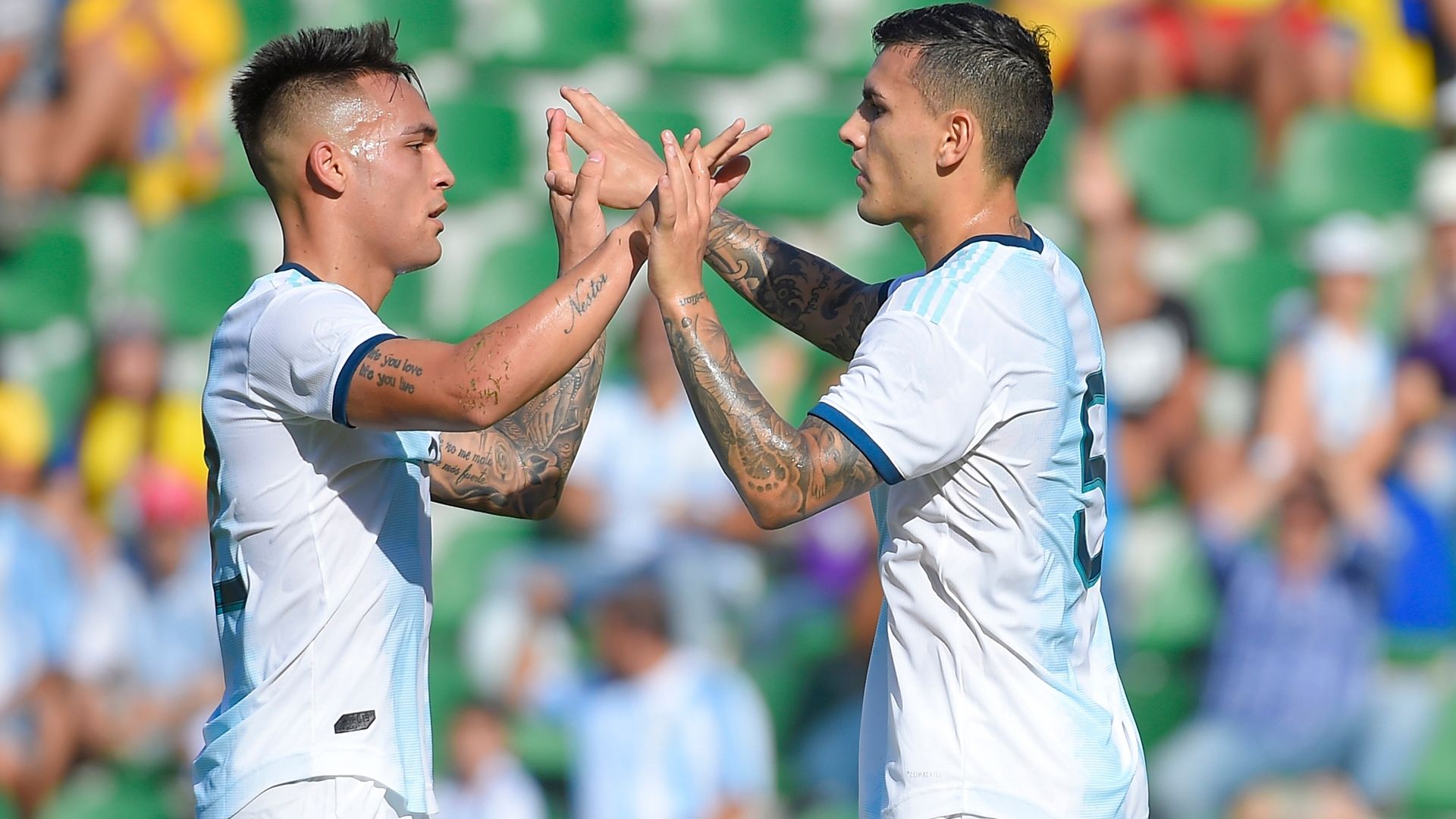 Lautaro Martinez Leandro Paredes Argentina 2019
