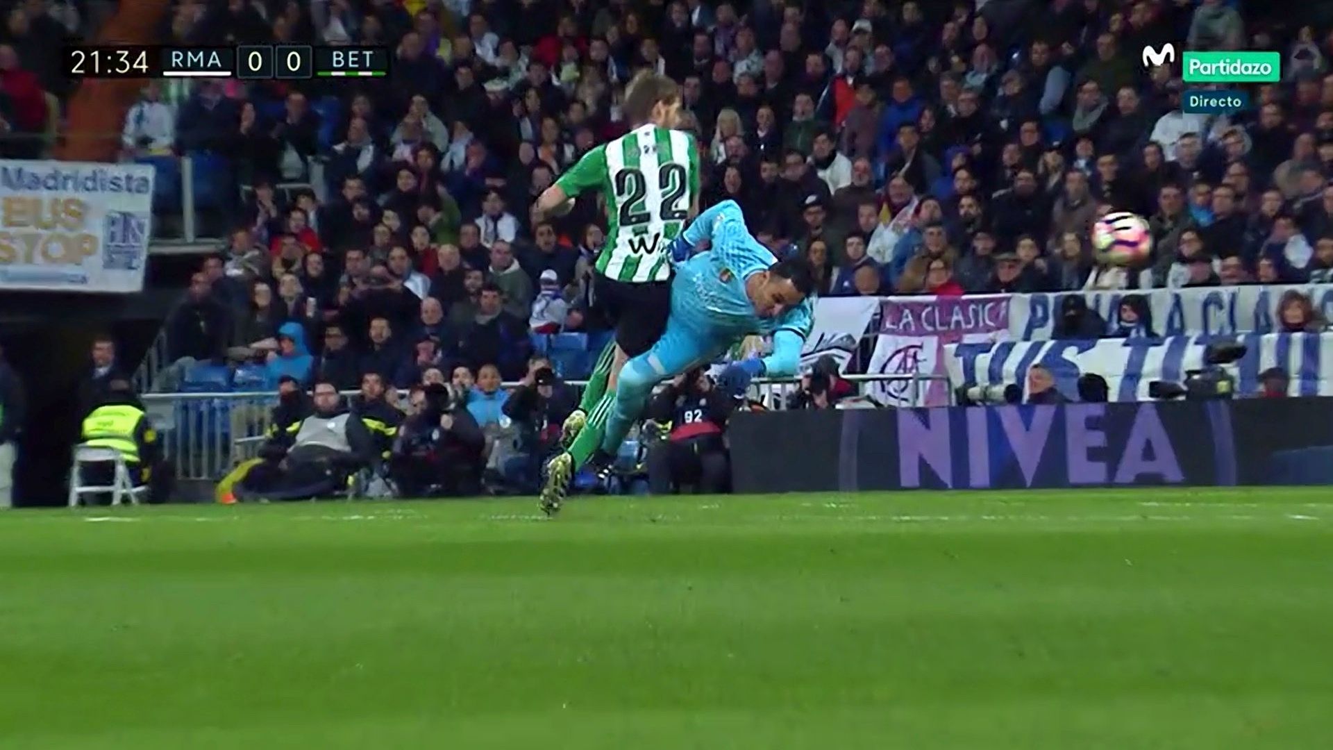 Keylor Navas Real Madrid Betis 12032017