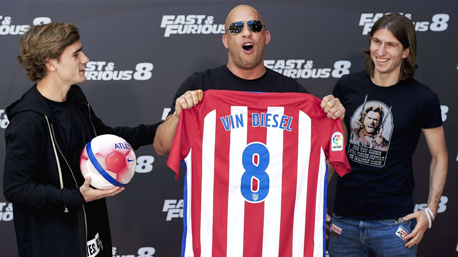 Vin Diesel Griezmann Filipe Atletico Fast Furious