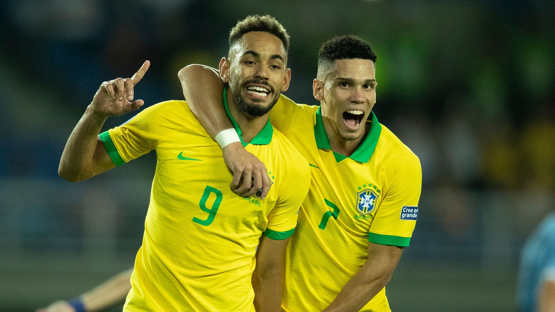 Matheus Cunha Paulinho Brasil sub-23 Pré-Olímpico 2020