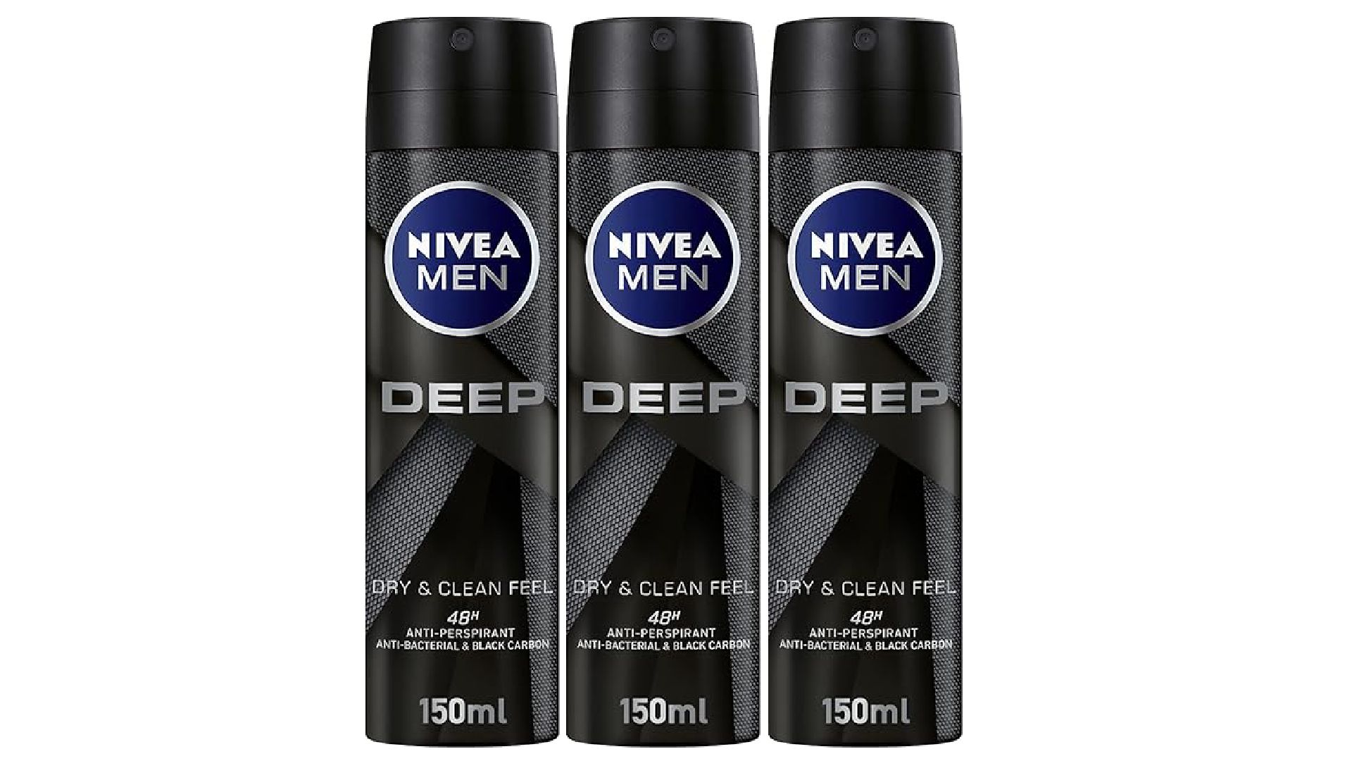 بخاخ مضاد للتعرق ديب بلاك كاربون من نيفيا مع خصم 66 %