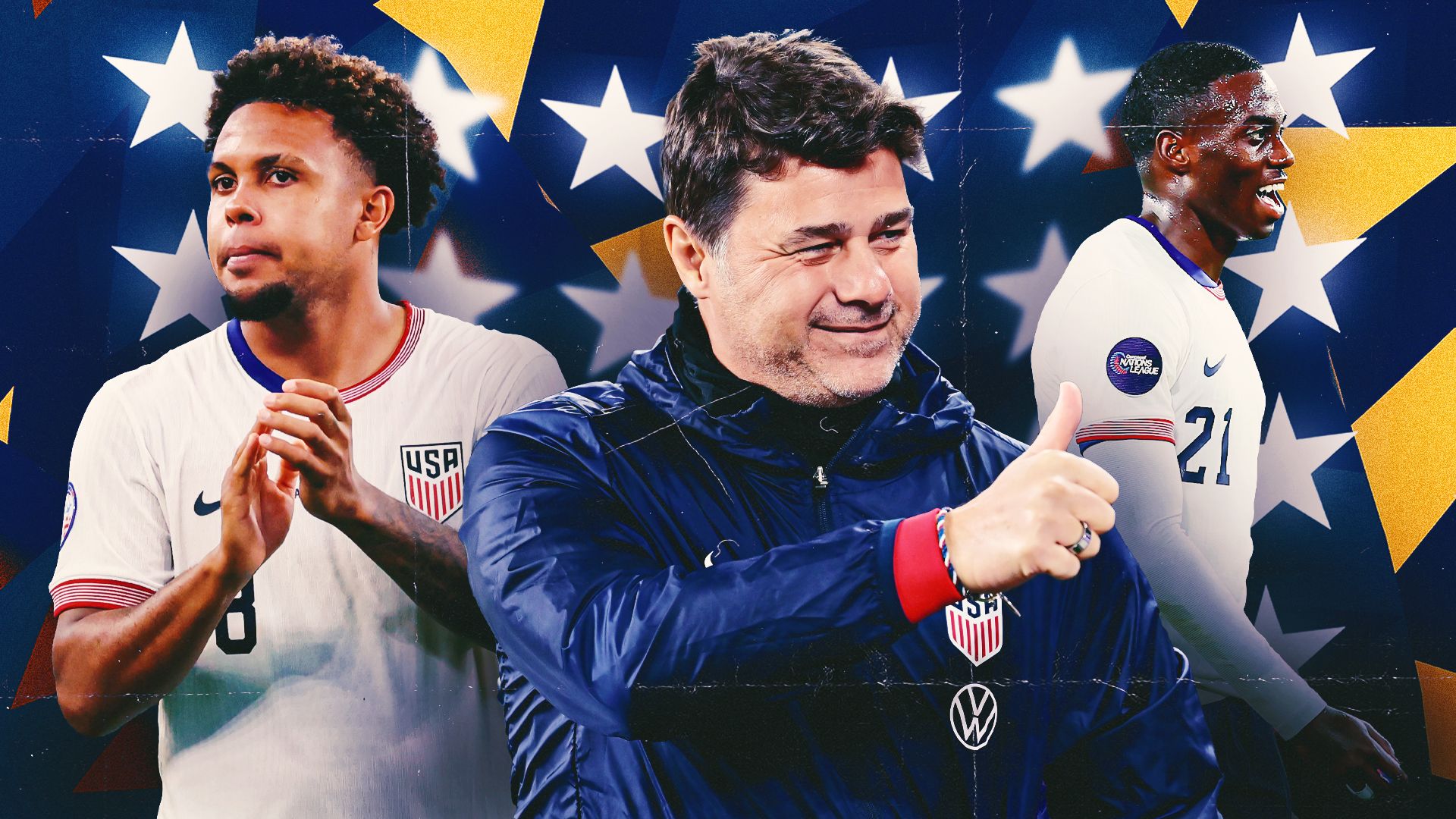 Mauricio Pochettino, Weston McKennie, Tim Weah