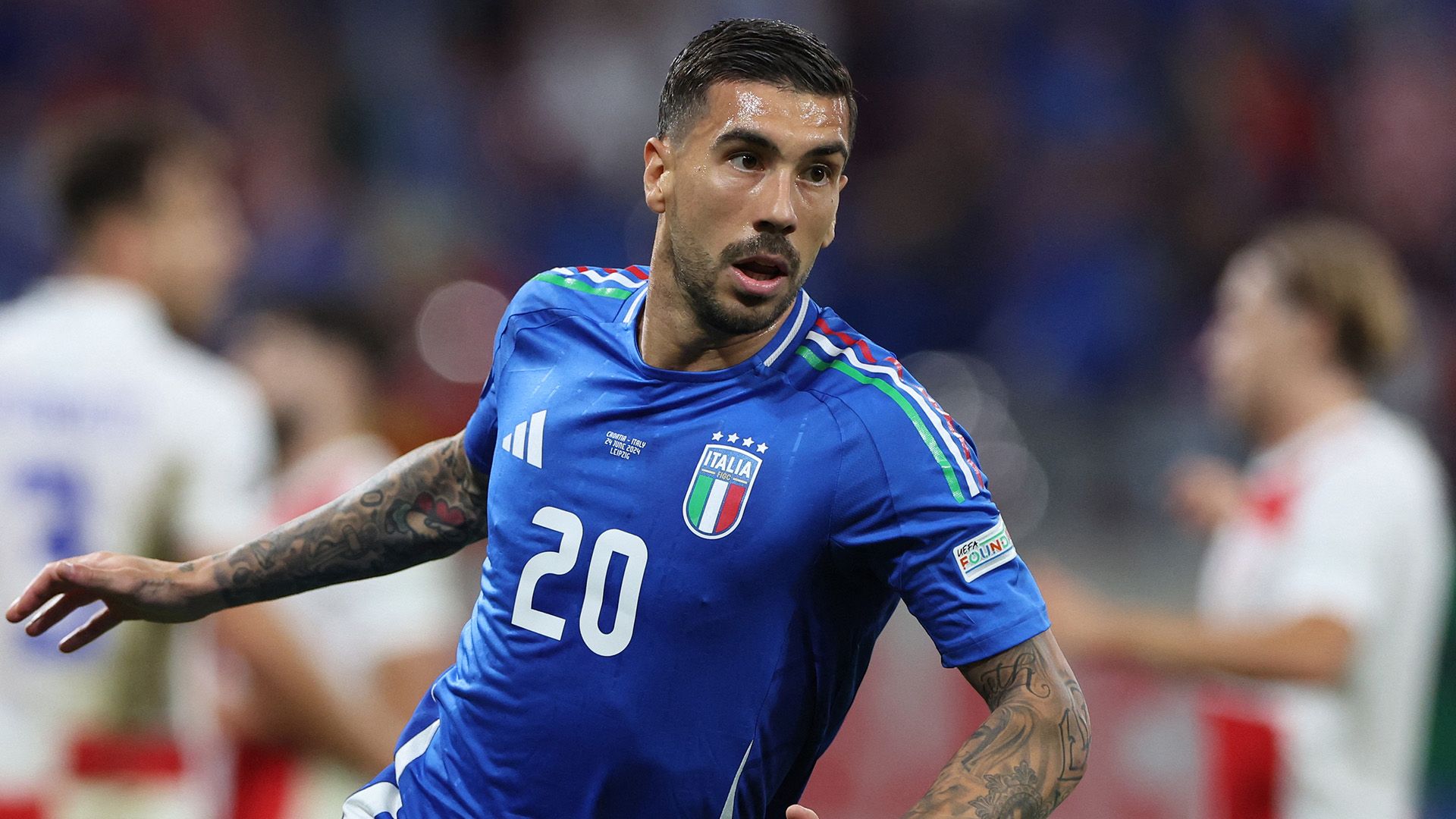 Mattia Zaccagni Italy 2024