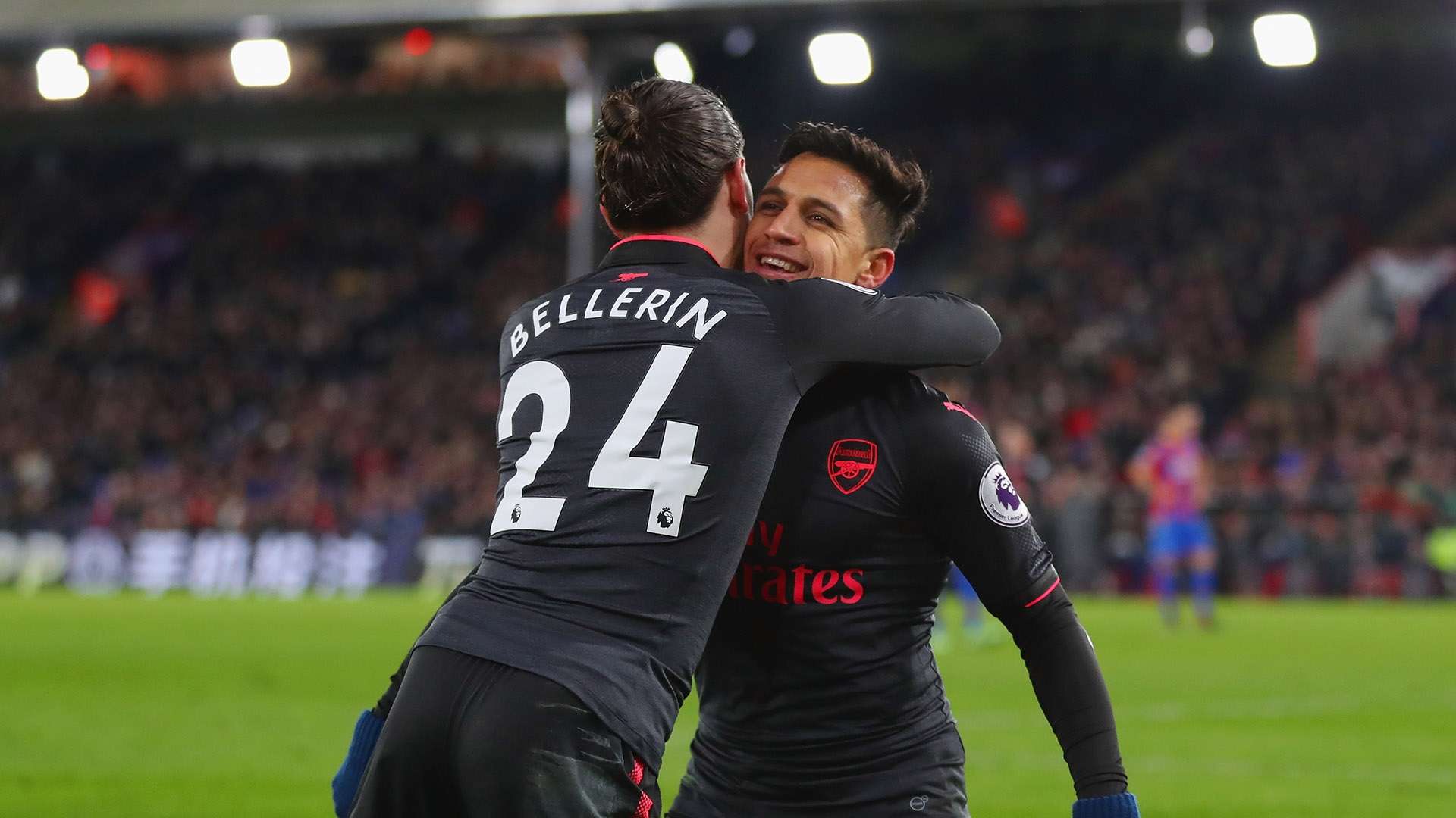 Hector Bellerin Alexis Sanchez Arsenal